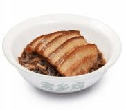 Thịt ba chỉ hấp rau cải khô
