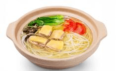 Bún gạo canh gà nguyên chất nồi đất
