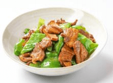Thịt xào kiểu nhà quê (phiên bản đậu khô trứng) B