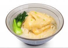 Mì canh gà nguyên miếng đậm đà