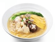 Mì canh gà nấm hương
