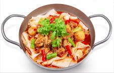 Mì tay gà lòng già đại đĩa