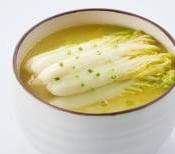 Cải thìa non canh gà