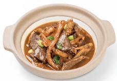 Lòng bò nồi đất
