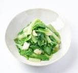 Cải mao bạch xào tỏi