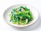 Cải xuân xào tỏi